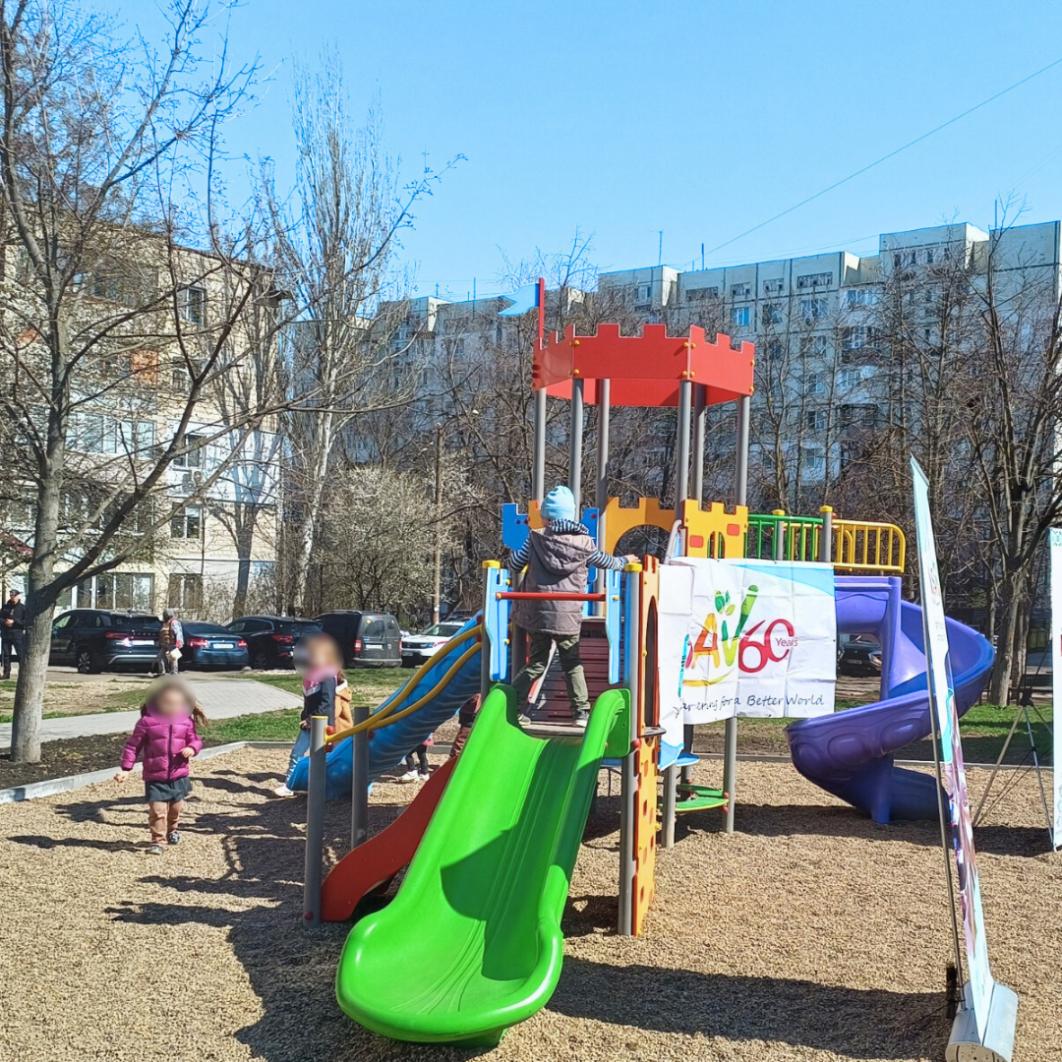Inclusive play spaces for children in Moldova