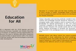 Education for all