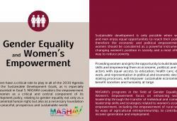 Gender Equality and Women's Empowerment