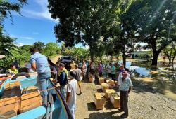 Flood relief in Ecuador