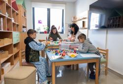 Classroom in the Mother Teresa University Hospital Center in Tirana